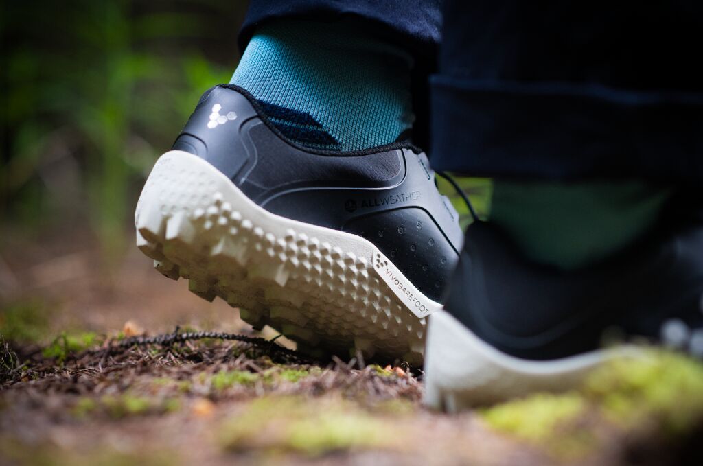 Vivobarefoot Primus Trail II FG na terenu